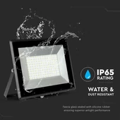 V-TAC LED reflektor 100W természetes fehér 85 Lm/W - SKU 5965