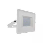 Kép 1/9 - V-TAC LED reflektor 100W természetes fehér, fehér házzal - SKU 215968