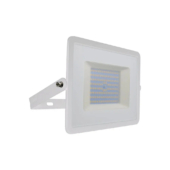 Kép 1/9 - V-TAC LED reflektor 100W természetes fehér, fehér házzal - SKU 215968