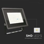 Kép 3/9 - V-TAC LED reflektor 100W természetes fehér, fekete házzal - SKU 6722