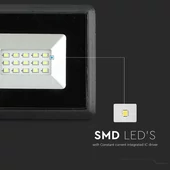 V-TAC LED reflektor 10W IP65 zöld - SKU 5988