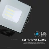 V-TAC LED reflektor 10W meleg fehér Samsung chip - SKU 424