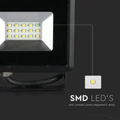 V-TAC LED reflektor 10W természetes fehér 85 Lm/W - SKU 5941