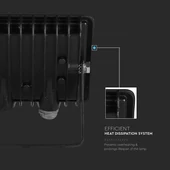 V-TAC LED reflektor 10W természetes fehér 85 Lm/W - SKU 5941