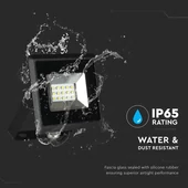 V-TAC LED reflektor 10W természetes fehér 85 Lm/W - SKU 5941