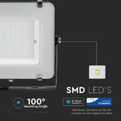 Kép 3/13 - V-TAC LED reflektor 150W hideg fehér Samsung chip - SKU 477
