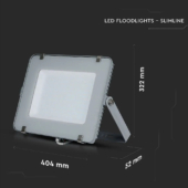 Kép 2/13 - V-TAC LED reflektor 150W hideg fehér Samsung chip - SKU 483