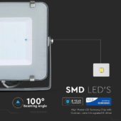Kép 3/13 - V-TAC LED reflektor 150W hideg fehér Samsung chip - SKU 483