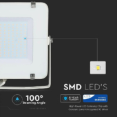 Kép 3/13 - V-TAC LED reflektor 150W természetes fehér Samsung chip - SKU 479