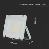 V-TAC LED reflektor 200W hideg fehér 120 Lm/W - SKU 788