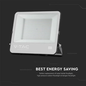 Kép 5/9 - V-TAC LED reflektor 200W, hideg fehér, fekete házzal - SKU 23444