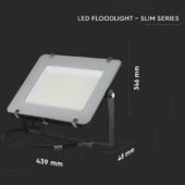 Kép 2/14 - V-TAC LED reflektor 200W természetes fehér 115 Lm/W - SKU 21778