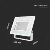 Kép 2/8 - V-TAC LED reflektor 200W természetes fehér, fehér házzal - SKU 6735