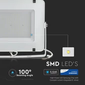 V-TAC LED reflektor 200W természetes fehér Samsung chip - SKU 420