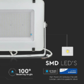 Kép 3/13 - V-TAC LED reflektor 200W természetes fehér Samsung chip - SKU 420