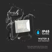 Kép 7/14 - V-TAC LED reflektor 20W IP65 piros - SKU 5992