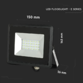 Kép 2/13 - V-TAC LED reflektor 20W IP65 zöld - SKU 5991