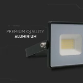 V-TAC LED reflektor 20W meleg fehér ?? Lm/W, fekete házzal - SKU 215946