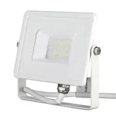Kép 1/4 - V-TAC LED reflektor 20W meleg fehér Samsung chip, fehér házzal - SKU 21442