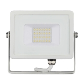 Kép 3/4 - V-TAC LED reflektor 20W meleg fehér Samsung chip, fehér házzal - SKU 21442