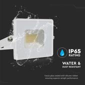 Kép 6/9 - V-TAC LED reflektor 20W természetes fehér, fehér házzal - SKU 215950