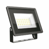 Kép 1/9 - V-TAC LED reflektor 20W természetes fehér, fekete házzal - SKU 6738