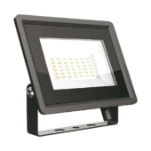 Kép 1/9 - V-TAC F-széria LED reflektor 30W hideg fehér, fekete házzal - SKU 6745