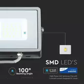 Kép 3/13 - V-TAC LED reflektor 30W hideg fehér Samsung chip - SKU 456