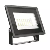 Kép 1/9 - V-TAC F-széria LED reflektor 30W természetes fehér, fekete házzal - SKU 6744