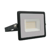 Kép 1/9 - V-TAC LED reflektor 30W természetes fehér, fekete házzal - SKU 215953
