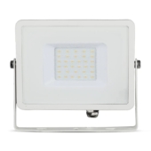Kép 5/15 - V-TAC LED reflektor 30W természetes fehér Samsung chip, fehér házzal - SKU 21404