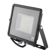 Kép 1/13 - V-TAC LED reflektor 50W hideg fehér 115 Lm/W, fekete házzal - SKU 21760