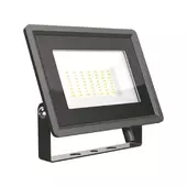 Kép 1/9 - V-TAC F-széria LED reflektor 50W hideg fehér, fekete házzal - SKU 6751