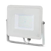 V-TAC LED reflektor 50W hideg fehér Samsung chip, fehér házzal - SKU 21411
