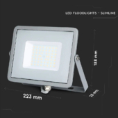 Kép 2/13 - V-TAC LED reflektor 50W hideg fehér Samsung chip - SKU 465