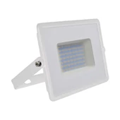 V-TAC E-széria LED reflektor 50W meleg fehér, fehér házzal - SKU 215961