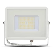 V-TAC LED reflektor 50W természetes fehér 115 Lm/W, fehér házzal - SKU 21762