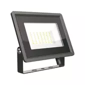 Kép 1/9 - V-TAC F-széria LED reflektor 50W természetes fehér, fekete házzal - SKU 6750