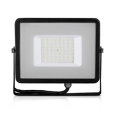 Kép 6/14 - V-TAC LED reflektor 50W természetes fehér Samsung chip, fekete házzal - SKU 21407