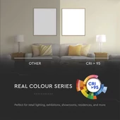 V-TAC LED sínes spotlámpa állítható CRI>95 15W hideg fehér - SKU 1300