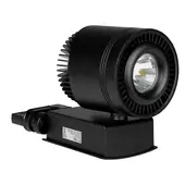 Kép 1/11 - V-TAC LED sínes spotlámpa állítható CRI>95 45W hideg fehér - SKU 1238