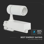 V-TAC LED sínes spotlámpa állítható dimmelhető 15W változtatható színhőmérséklet - SKU 1456