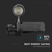 V-TAC LED sínes spotlámpa állítható dimmelhető 15W változtatható színhőmérséklet - SKU 1457