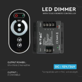 Kép 2/8 - V-TAC LED szalag dimmer távirányítóval 12/24V - SKU 2590