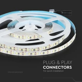 V-TAC LED szalag IP20 SMD 2835 chip 120 db/m meleg fehér - SKU 323