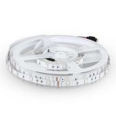 Kép 1/12 - V-TAC LED szalag IP20 SMD 5050 chip 30 db/m RGB - SKU 212124
