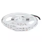 Kép 1/11 - V-TAC LED szalag IP20 SMD 5050 chip 60 db/m RGB, 5 m/tekercs - SKU 212591