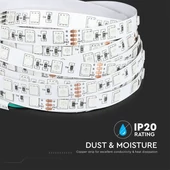 V-TAC LED szalag IP20 SMD 5050 chip 60 db/m RGB - SKU 2592