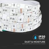 Kép 5/11 - V-TAC LED szalag IP20 SMD 5050 chip 60 db/m RGB - SKU 2592