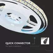 Kép 10/11 - V-TAC LED szalag IP20 SMD 5730 chip 120 db/m természetes fehér, 100LM/W - SKU 212163